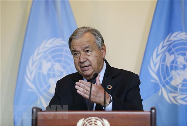 Tong thu ky LHQ canh bao the gioi chia re, keu goi My-Trung doi thoai hinh anh 1