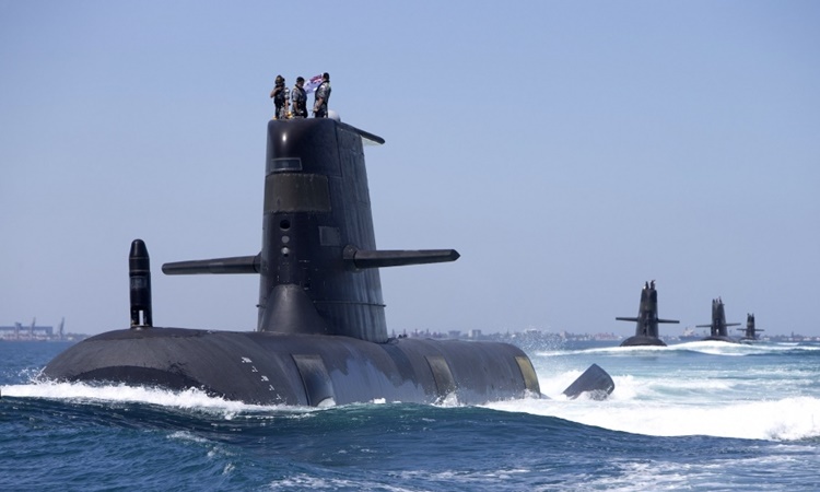Các tàu ngầm lớp Collins của Hải quân Hoàng gia Australia. Ảnh: Navy.gov.au.
