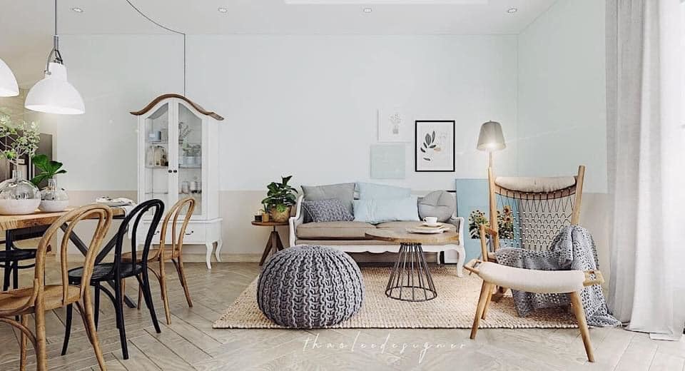 Căn hộ pha trộn Scandinavian và Vintage đầy ngẫu hứng ở Đà Nẵng