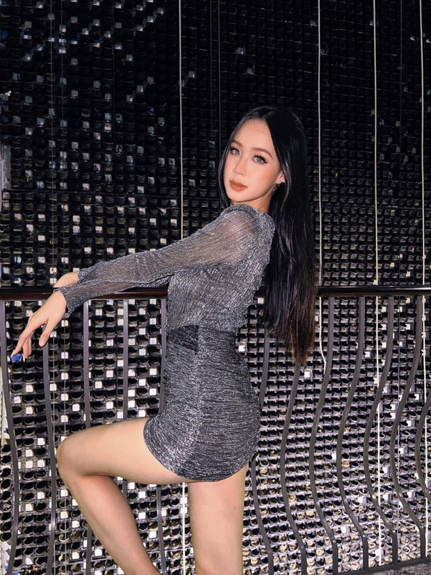 Nàng Á hậu cao 1m85 Bảo Ngọc lột xác sexy sau khi nhận sash Hoa hậu Liên lục địa Việt Nam - Ảnh 2.