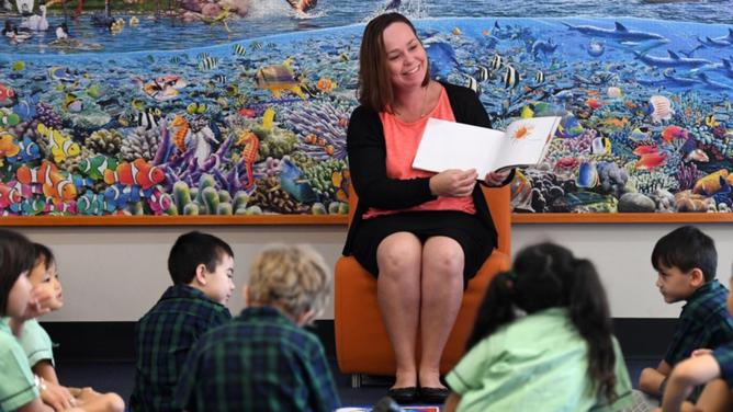 The new program is part of a $28.8 million initiative to provide more support for autistic children. (Dan Peled/AAP PHOTOS)