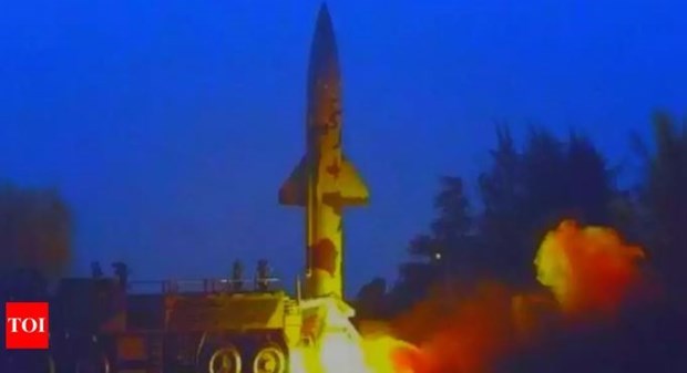 Israel thu thanh cong ten lua chong ham Gabriel V hinh anh 1