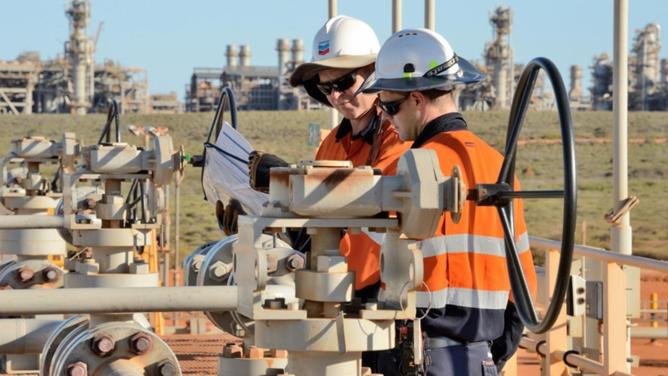 Chevron Australia faces industrial action at sites including Gorgon if a dispute remains unresolved. (PR HANDOUT IMAGE PHOTO)