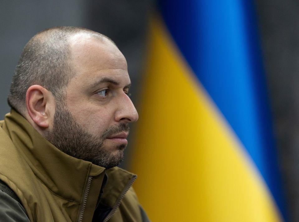 Rustem Umerov tại một cuộc họp ở Kiev ngày 16/11/2022. Ảnh: Reuters