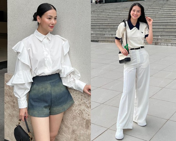 4 mỹ nhân Việt có phong cách diện đồ trắng sành điệu, đáng tham khảo - Ảnh 3.