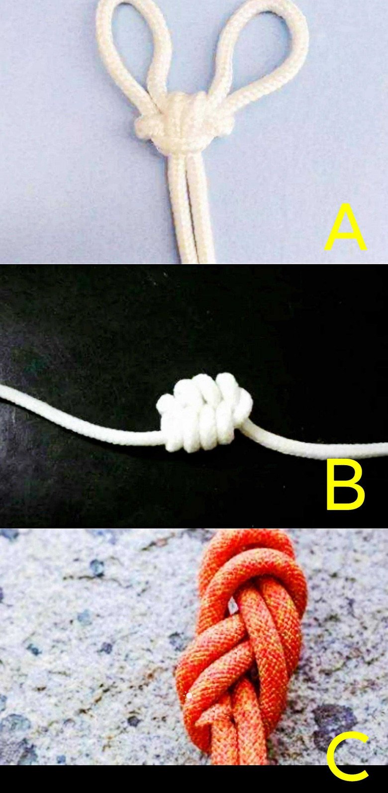 Trắc nghiệm tâm lý: Bạn nghĩ nút thắt nào khó tháo nhất? - 1