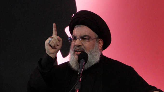 Thủ lĩnh Hezbollah Hassan Nasrallah. Ảnh: AFP