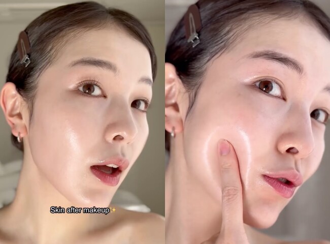 Kana Tsuchiya - một beauty blogger Nhật Bản có hơn 2,6 triệu người theo dõi với làn da trắng hồng, mịn màng đến mức được ví như “gương soi” dù đã bước sang tuổi 35.