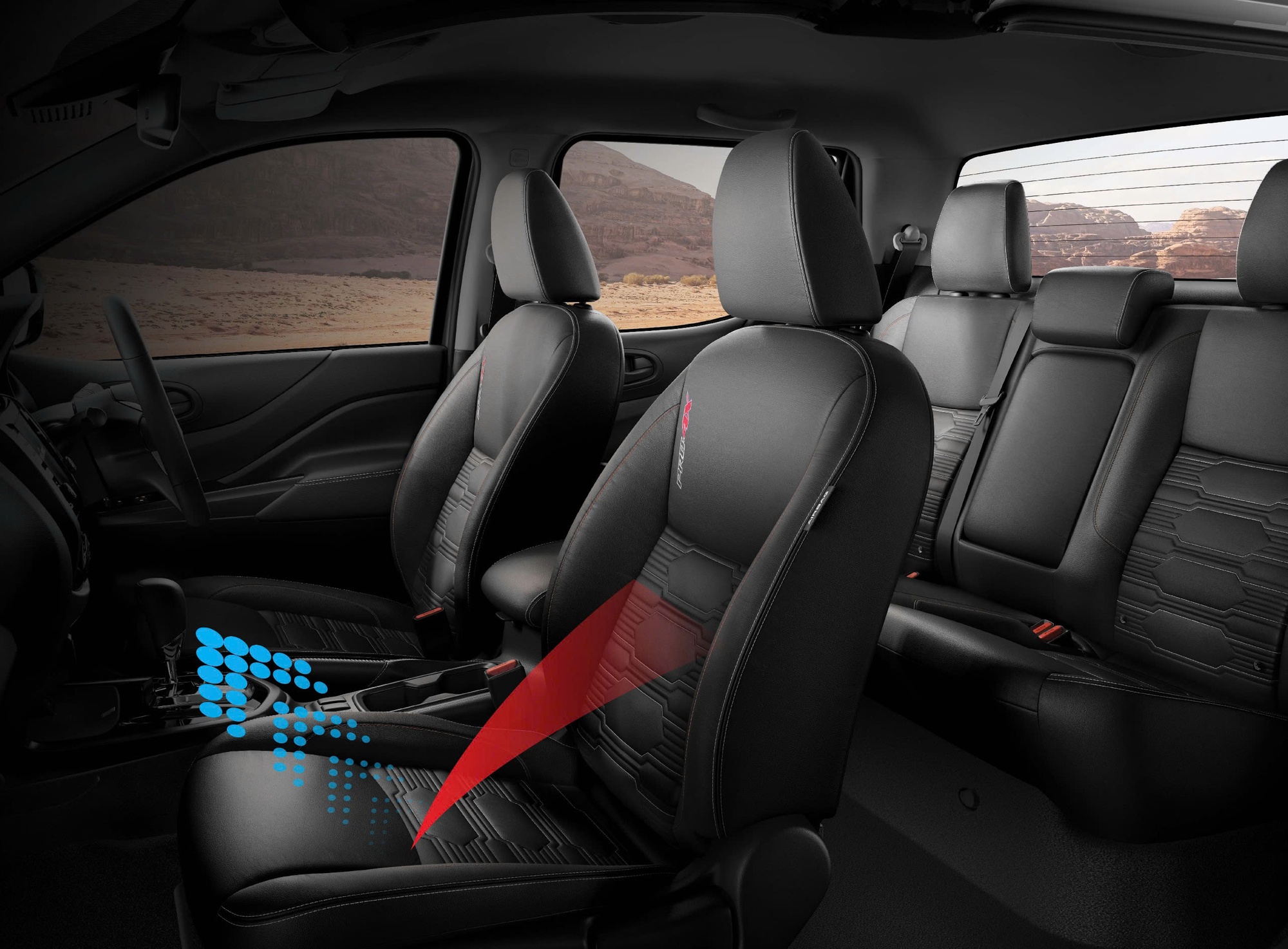 Nissan Navara có thêm bản mới: Phần đầu hầm hố hơn, nội thất bọc da đặc biệt chống bám bẩn, động cơ giữ nguyên- Ảnh 4. Nissan Navara có thêm bản mới: Phần đầu hầm hố hơn, nội thất bọc da đặc biệt chống bám bẩn, động cơ giữ nguyên- Ảnh 4.