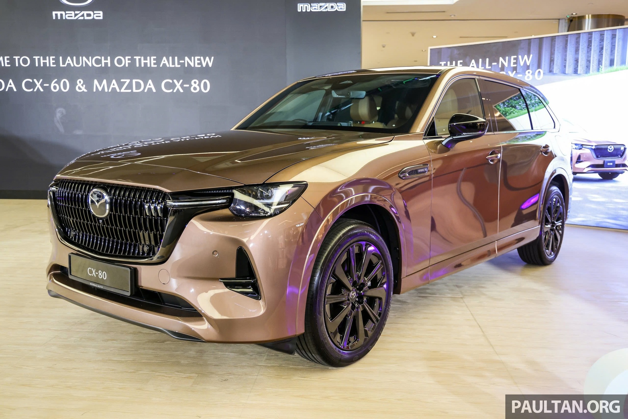 Mazda CX-80 có gì để người Việt chờ đợi: Động cơ 2.5L PHEV, đi 65km không cần xăng, 6 chỗ ngồi, giá quy đổi từ 2 tỷ đồng- Ảnh 2.