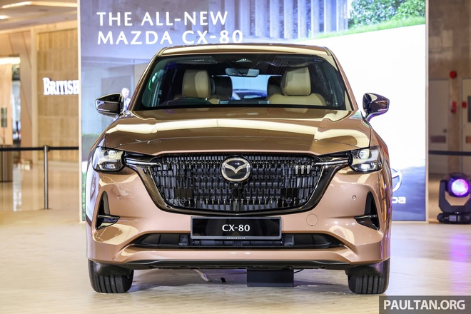 Mazda CX-80 có gì để người Việt chờ đợi: Động cơ 2.5L PHEV, đi 65km không cần xăng, 6 chỗ ngồi, giá quy đổi từ 2 tỷ đồng- Ảnh 4.