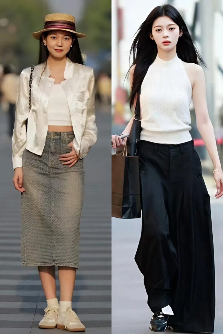 Vào thu, tôi phát hiện ra phụ nữ biết cách ăn mặc thích đi kiểu giày này với váy và quần ống rộng, thời trang lại thon gọn - 6