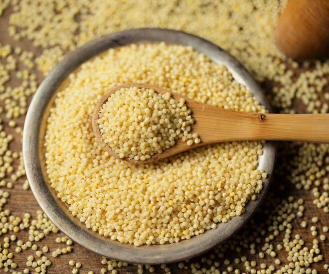 Hạt kê tuy nhỏ nhưng mang giá trị dinh dưỡng rất cao (Ảnh minh hoạ)