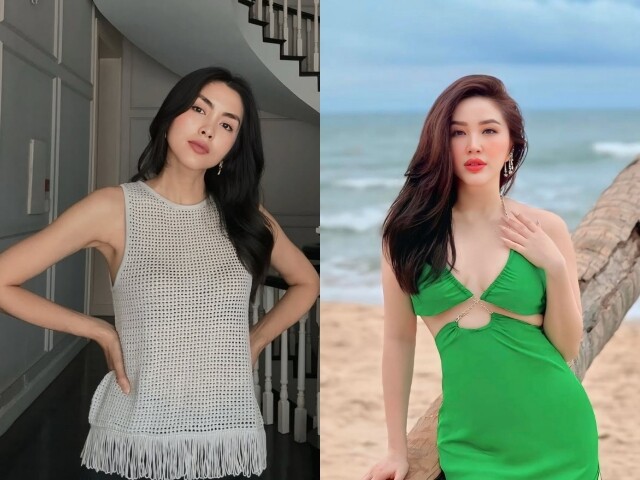 Tăng Thanh Hà và Bảo Thy là một trong những sao Việt yêu thích món nước ép cần tây.