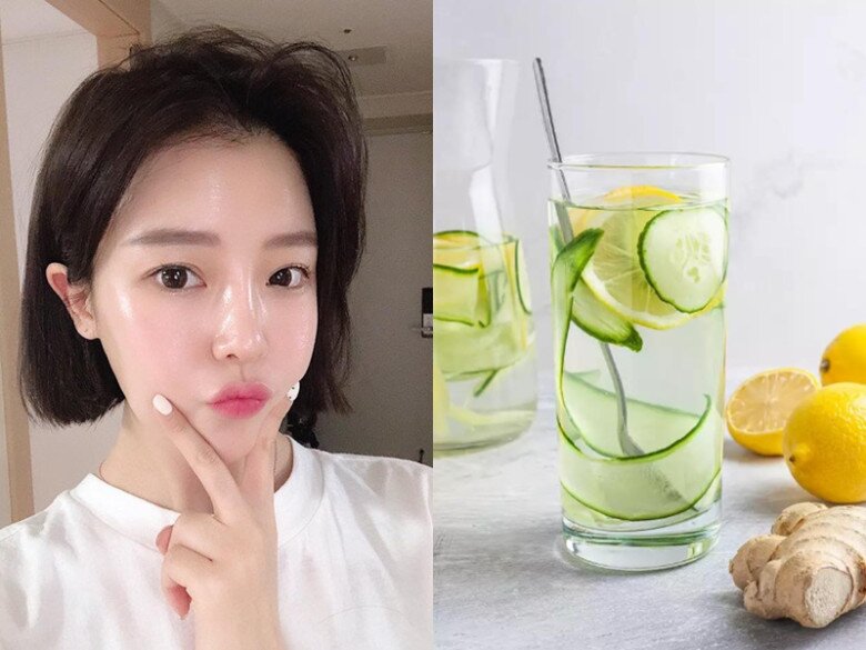 Nước chanh làm đẹp da nhờ cung cấp vitamin C giúp làm sáng da, mờ thâm, chống lão hóa, hỗ trợ sản xuất collagen, và cung cấp đủ nước cho da.