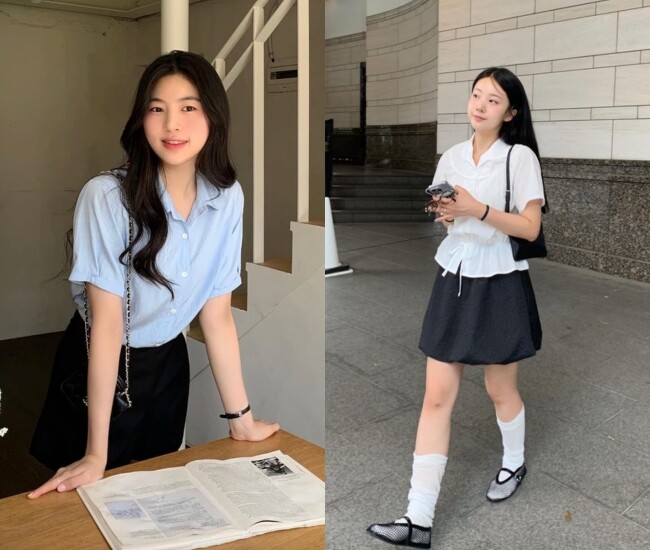 Sơ mi cộc tay vừa thoáng mát, vừa chuyên nghiệp nên nhanh chóng được dân công sở yêu thích. Không gò bó như sơ mi dài tay, item này giúp phong cách trẻ trung, thân thiện hơn. Thêm vào đó, các phiên bản oversize, croptop hay lụa khiến lựa chọn càng phong phú.