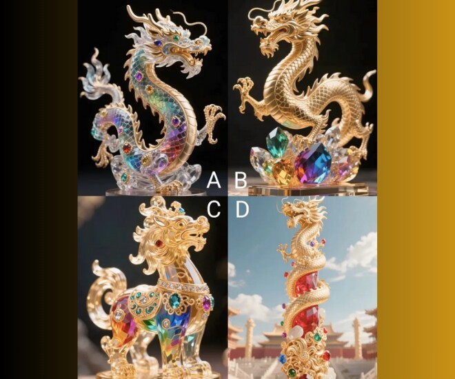 Trắc nghiệm tâm lý: Chọn một con rồng ấn tượng nhất theo trực giác của bạn - 1