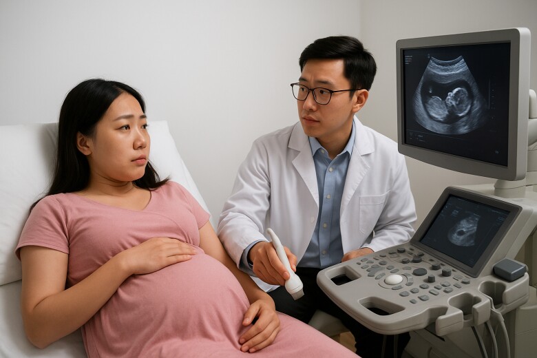 Đi khám thai bất ngờ gặp lại mối tình đầu giờ là bác sĩ nội trú - 1