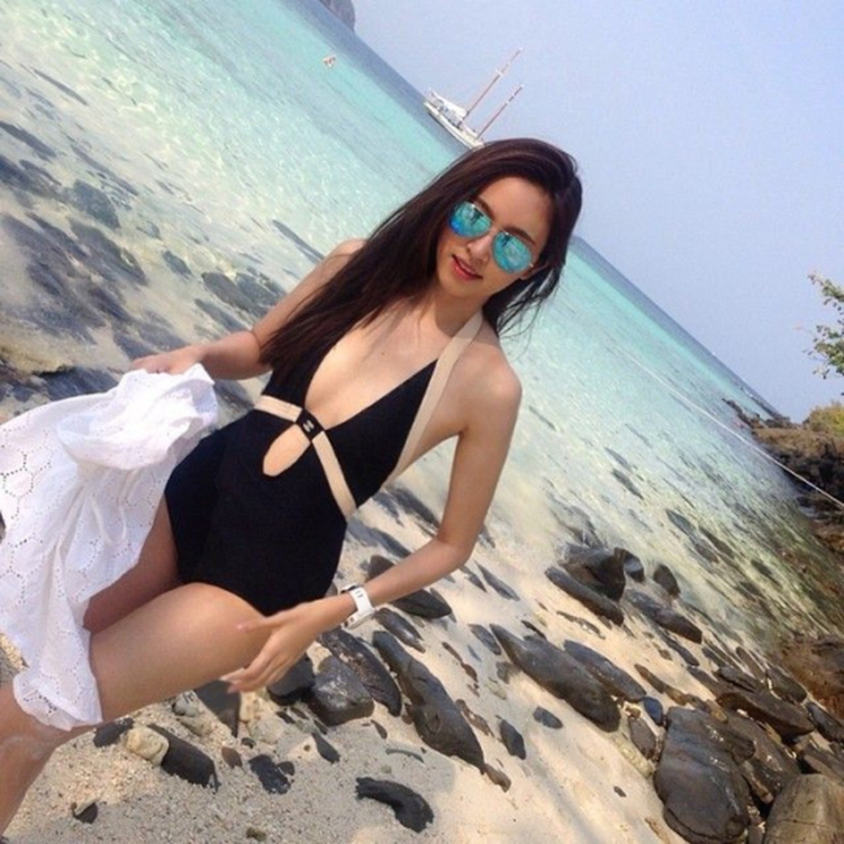 Người đẹp chuyển giới Nong Poy ở tuổi 39 vẻ đẹp amp;#34;thách thức thời gianamp;#34; - 6