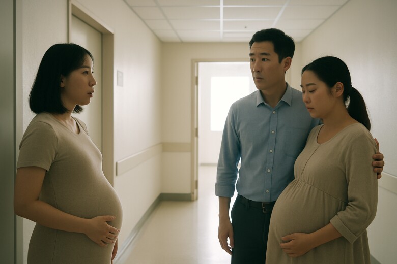 Gặp chồng cũ đưa vợ mới đi đẻ, anh nói một câu khiến tôi chết lặng - 1