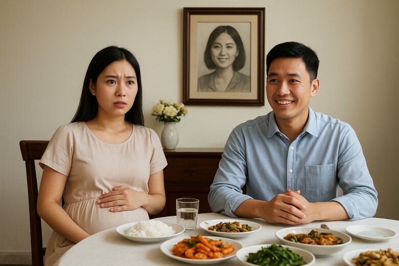 Về ra mắt khi bụng bầu 3 tháng, mẹ chồng tương lai đưa cọc tiền, tôi lặng lẽ hủy hôn - 1