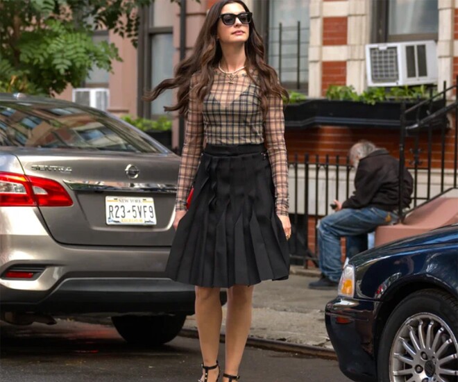 Xu hướng váy xếp ly đang quay trở lại và dự đoán sẽ là hot trend thu đông năm nay.