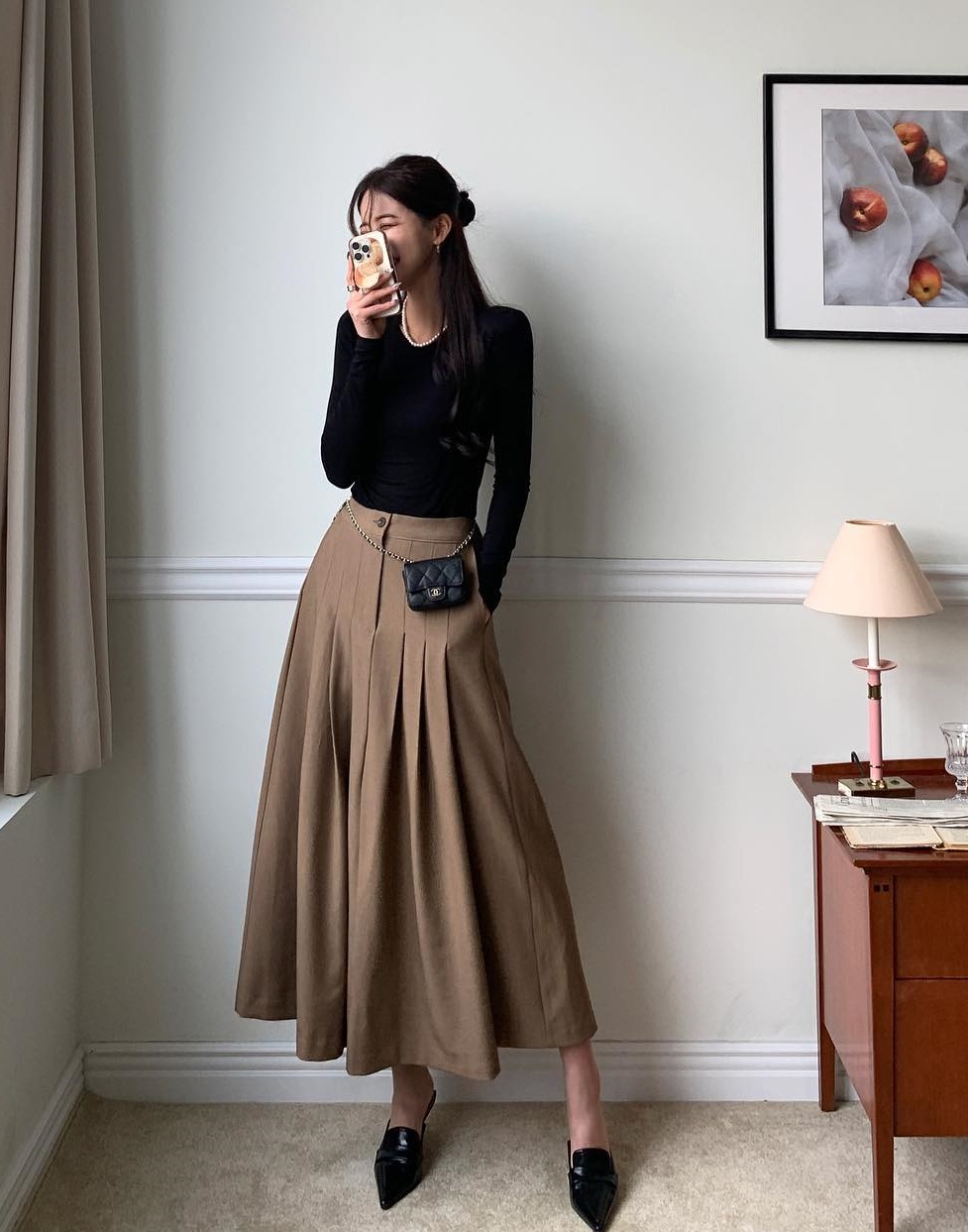 Chân váy xếp ly trở lại, chị em nhất định phải biết 4 cách mặc “đỉnh chóp” để trông đẹp thanh lịch như Song Hye Kyo - 9