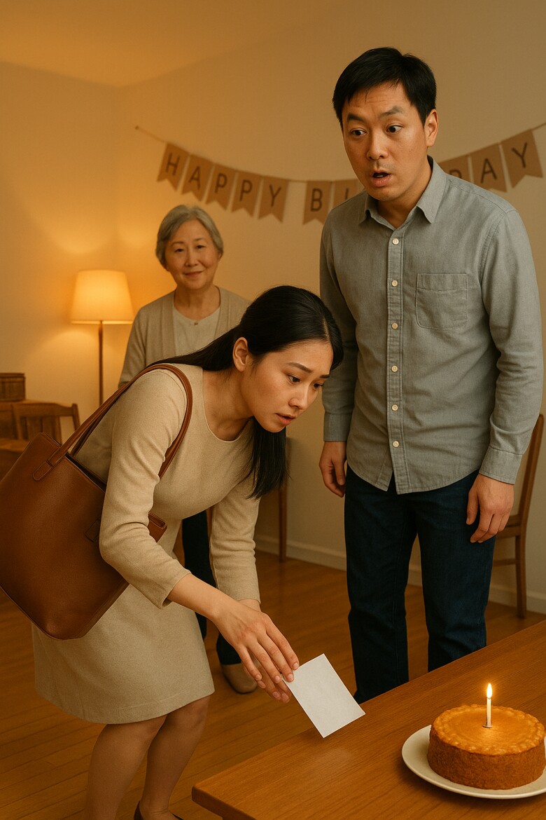 Vợ cũ đến mừng sinh nhật mẹ tôi, nhìn thứ rơi ra từ túi cô ấy, tôi lập tức xin tái hôn - 1