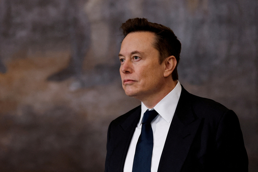 Tỷ phú Elon Musk tại Đồi Capitol ngày 20/1. Ảnh: Reuters