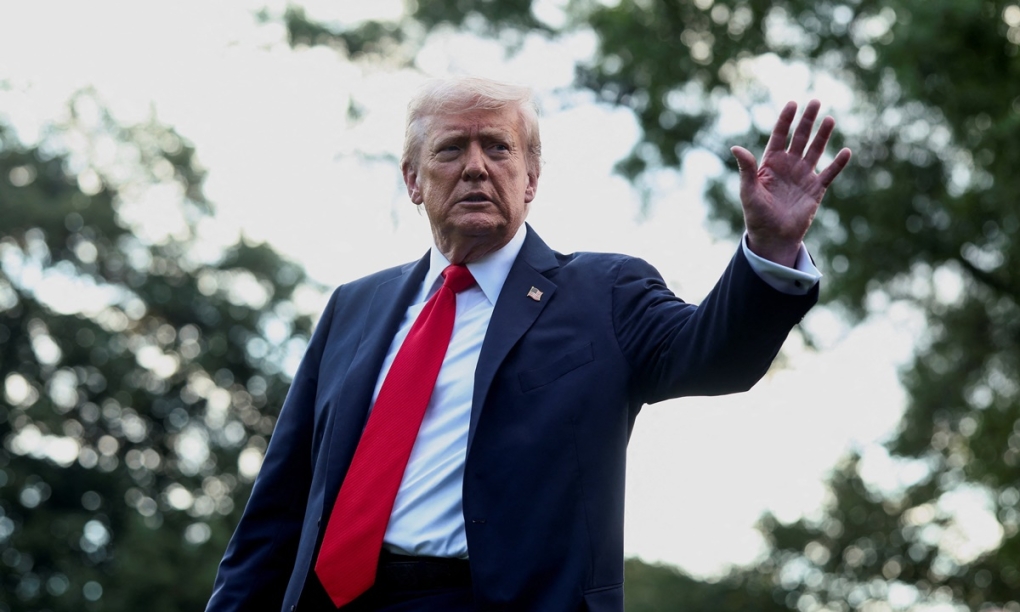 Tổng thống Mỹ Donald Trump tại Washington hôm 11/9. Ảnh: Reuters