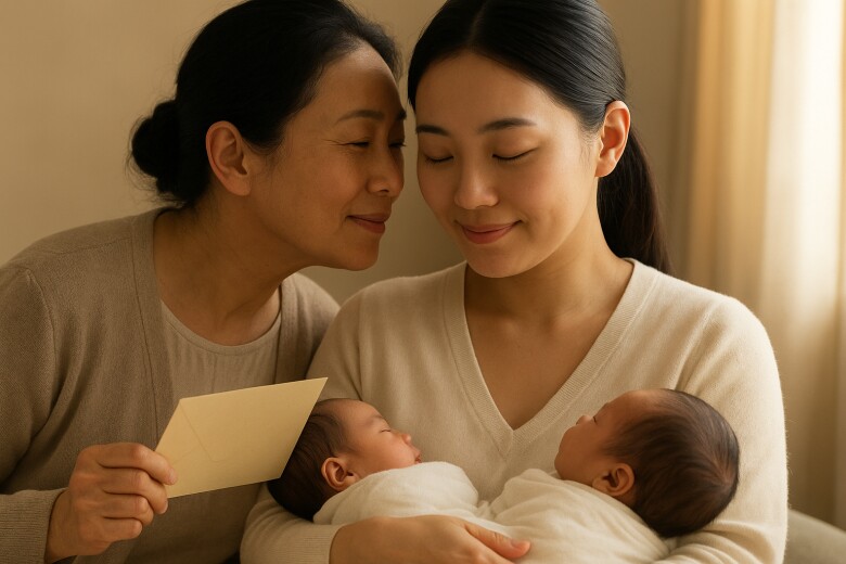 Tôi sinh đôi 2 bé gái, mẹ chồng tặng cho 5 tỷ và thì thầm nói một câu khiến tôi nghẹn ngào - 2