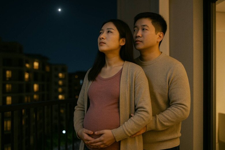 Bụng mang dạ chửa, nửa đêm có người lạ gõ cửa đưa phong bì, mở ra tôi òa khóc - 2