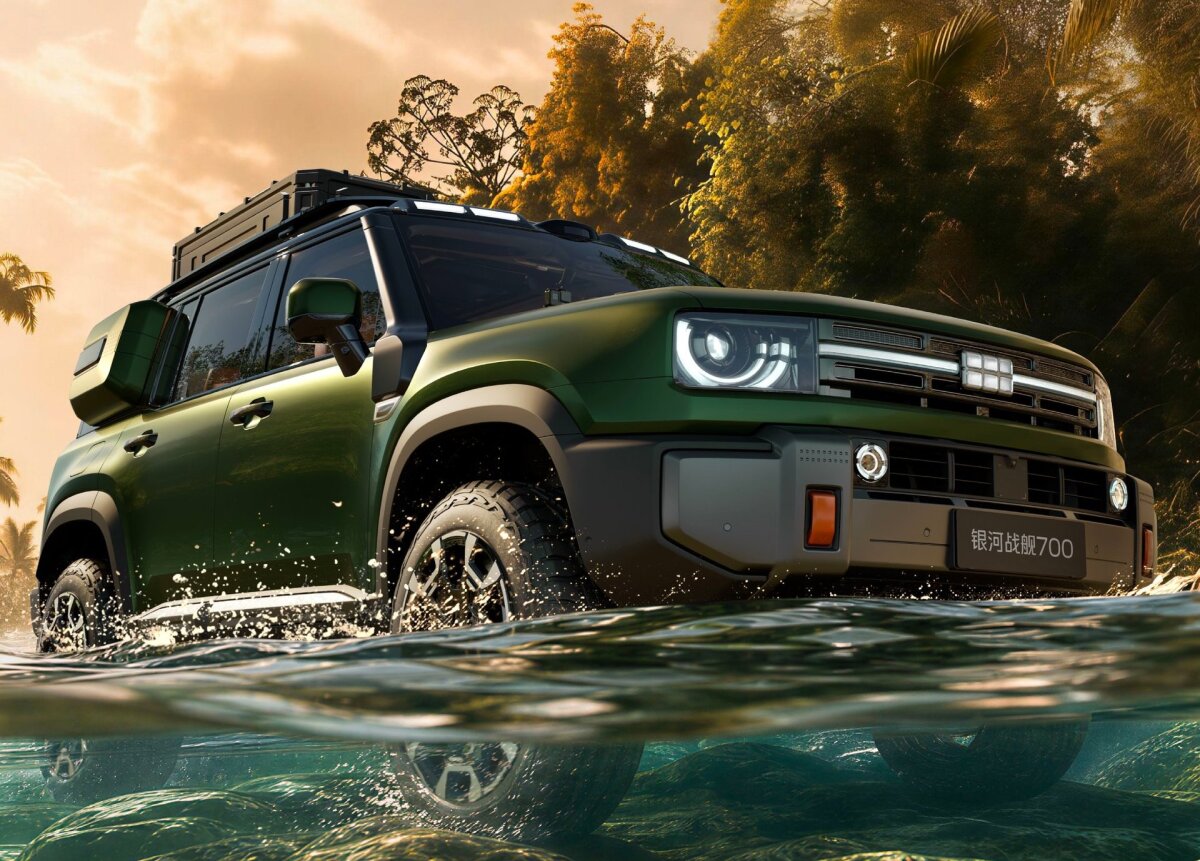 Geely làm nền tảng AI chuyên off-road thách thức cả G-Class, Defender: Tải trọng tới 16 tấn, mạnh hơn 1.100hp, nổ lốp ở 140km/h vẫn ổn định, nổi được trên nước - Ảnh 6.