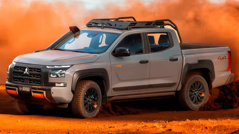Mitsubishi Triton thêm bản đặc biệt: Độ ống thở, giá nóc chính hãng khiến dân off-road phát thèm - Ảnh 13.