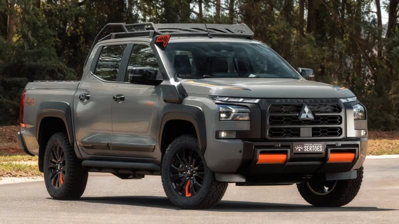 Mitsubishi Triton thêm bản đặc biệt: Độ ống thở, giá nóc chính hãng khiến dân off-road phát thèm - Ảnh 4.