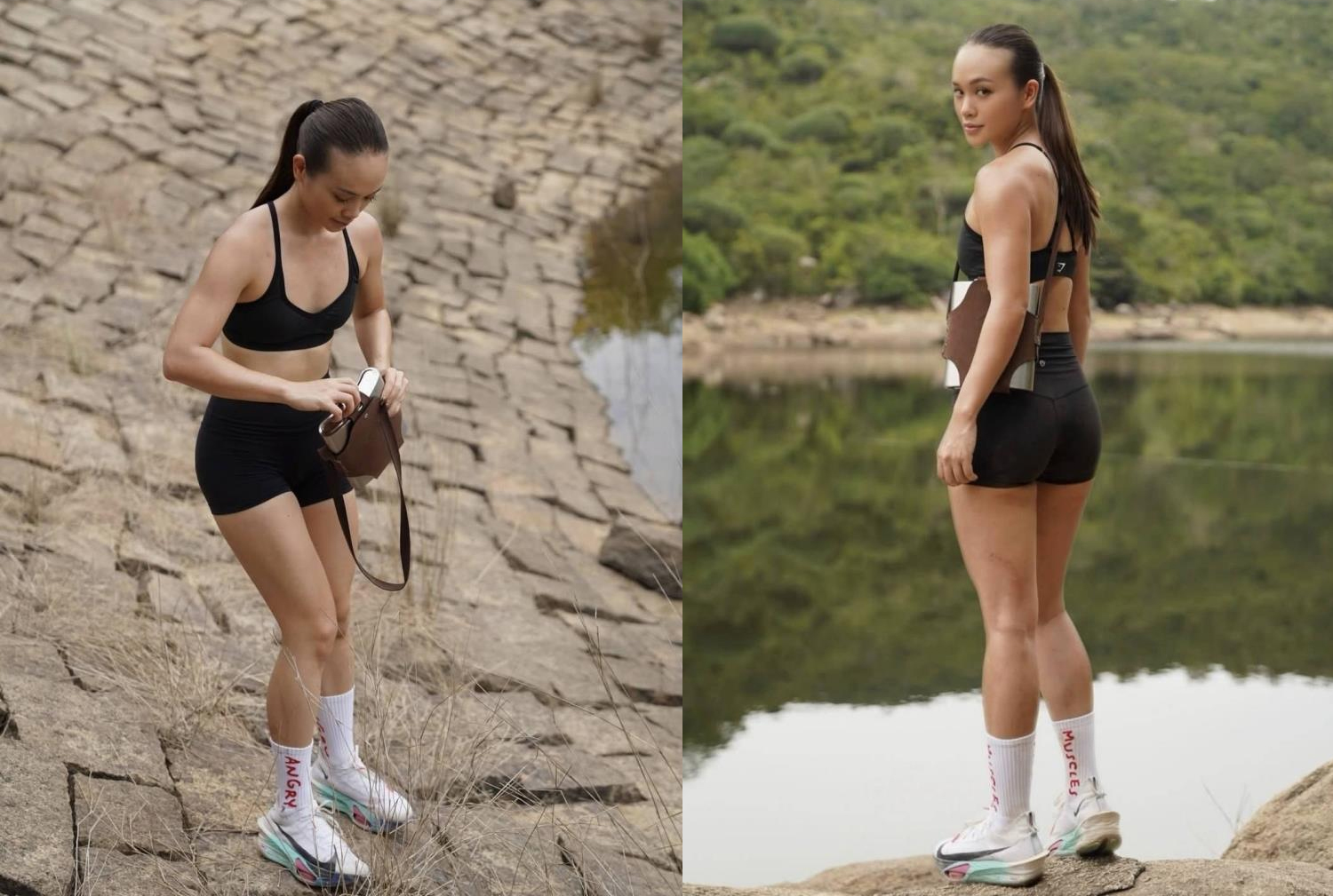 Prang đam mê leo núi và các môn thể thao cường độ cao. Ảnh: Instagram