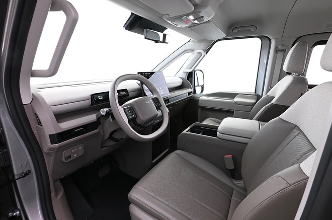 Kia PV7 ra mắt: 23 phiên bản, tùy biến tới 11 chỗ ngồi, chạy 460km/sạc, có ADAS cạnh tranh Transit - Ảnh 7.
