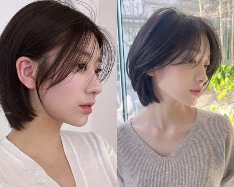 Nhẹ nhàng ôm lấy gương mặt nhờ các đường kéo tỉa mềm mại, kiểu tóc này là “vũ khí” giấu khuyết điểm xịn mịn cho những ai có đường hàm góc cạnh. Những tầng tóc đan xen tự nhiên tạo hiệu ứng bồng bềnh, mang lại vẻ ngoài vừa thanh thoát vừa ngập tràn nét đài các.