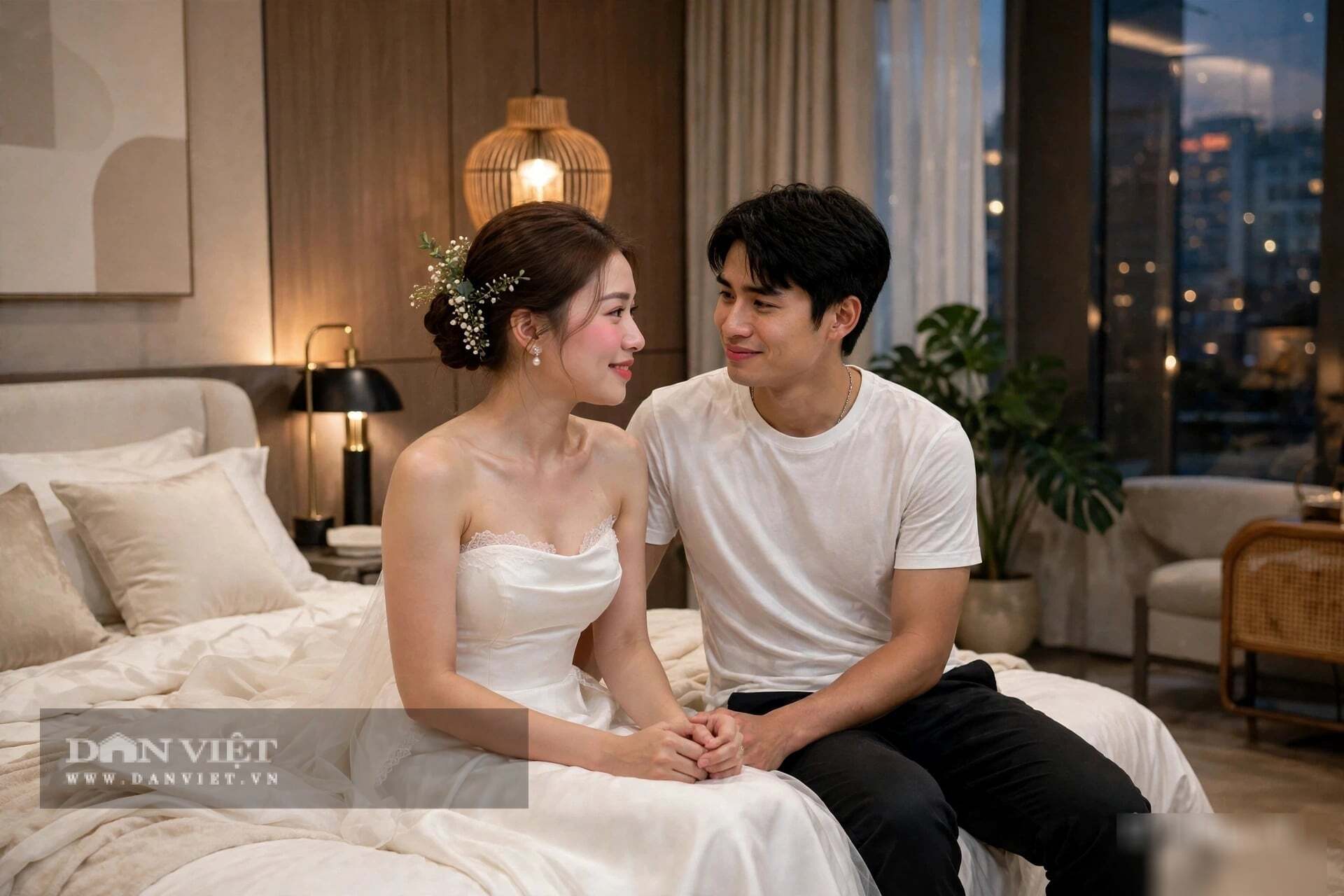 Tôi đã không nghĩ, đêm tân hôn của tôi lại bắt đầu bằng tiếng gõ cửa của mẹ chồng.