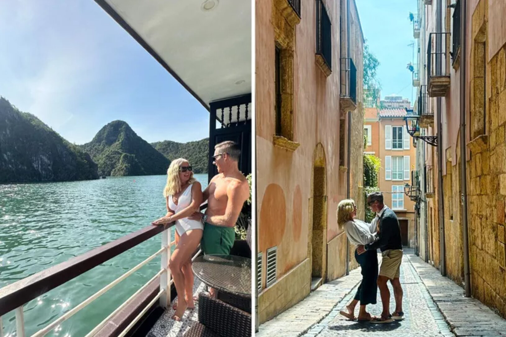 Hai vợ chồng thuê nhà sống ở mỗi địa điểm một thời gian. Ảnh: Shelly Peterson/Travelamp;Leisure
