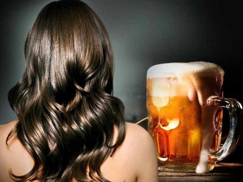 Để đạt hiệu quả tốt nhất, bạn cần để bia bay hơi hết cồn và gas trước khi sử dụng, tránh làm tóc bị khô cứng.