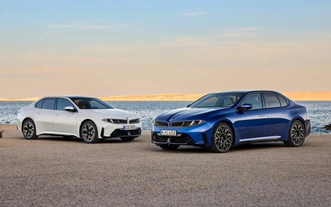 BMW 3 Series thế hệ mới ra mắt: Thiết kế giống hệt xe điện nhưng khác nền tảng, cặp màn hình siêu lớn, có thể biến từ AWD thành cầu sau - Ảnh 1.