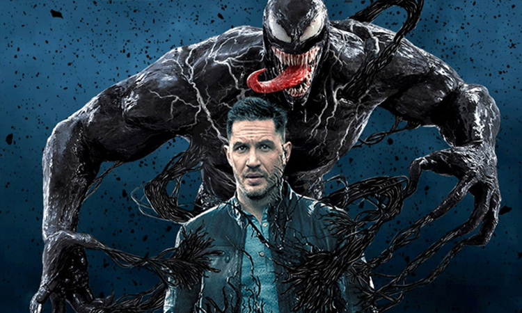 Tom Hardy trong vai chính Eddie Brock, người bị Venom nhập. Ảnh: Sony