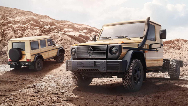 Mercedes-Benz trình làng G-Class phiên bản nhà binh - Ảnh 1.