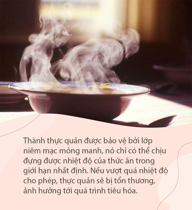 5 tác hại cực kỳ nguy hiểm khi ăn đồ quá nóng, nếu không thay đổi thói quen này, ung thư sẽ xuất hiện - Ảnh 4.