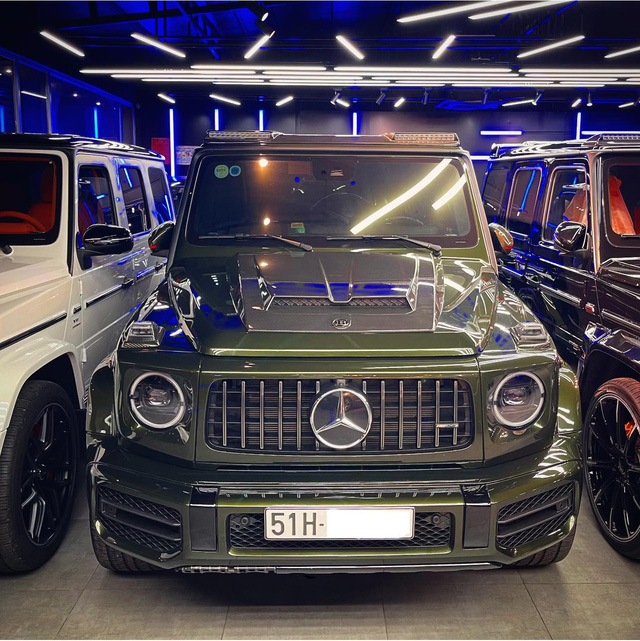 Có cả dàn siêu xe chưa thoả mãn, CEO 9X ngành mỹ phẩm sắm thêm Mercedes-AMG G 63 độ Brabus hàng hiếm tại Việt Nam - Ảnh 4.