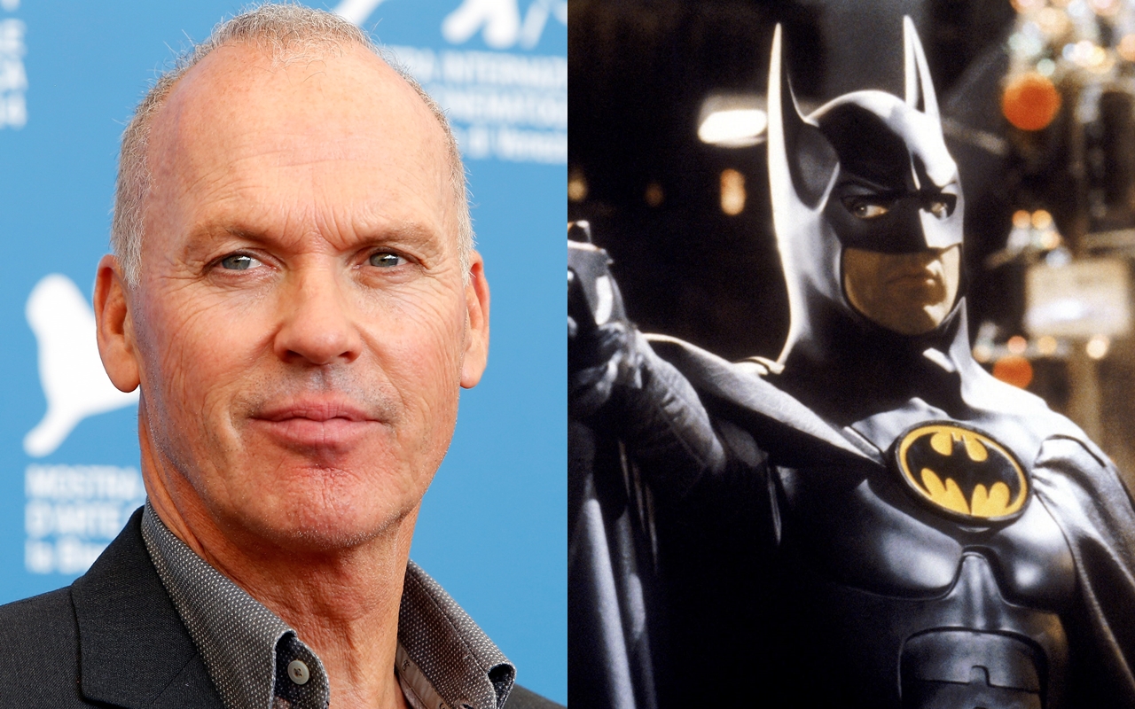 Michael Keaton và vai diễn Người Dơi mang tính biểu tượng của loạt phim Batman.