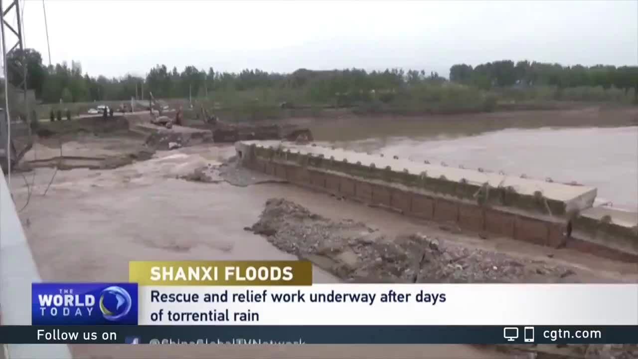 Lũ lụt nghiêm trọng ở Trung Quốc