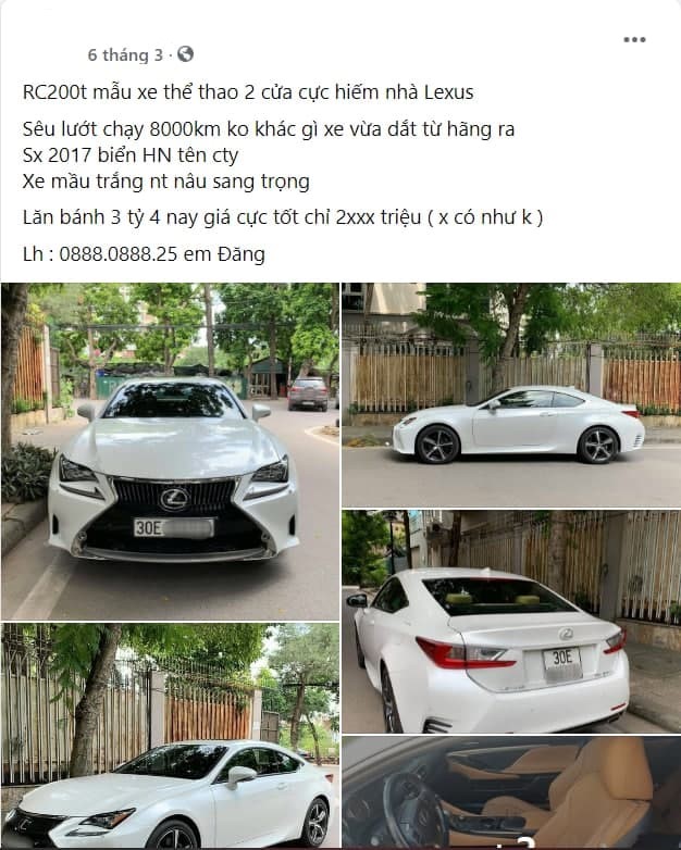 Chủ xe bán Lexus RC 200t sau 8.000km, công khai chịu lỗ gần 1,3 tỷ đồng - Ảnh 1.