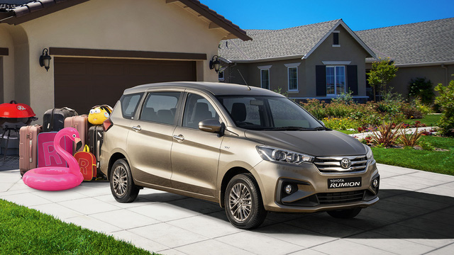 Ra mắt Toyota Rumion - Suzuki Ertiga gắn logo Toyota có giá quy đổi từ 370 triệu đồng - Ảnh 1.